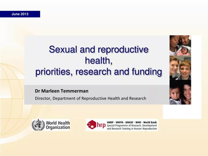 s exual and reproductive health priorities research and funding