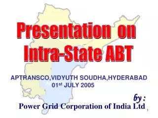 Presentation on Intra-State ABT
