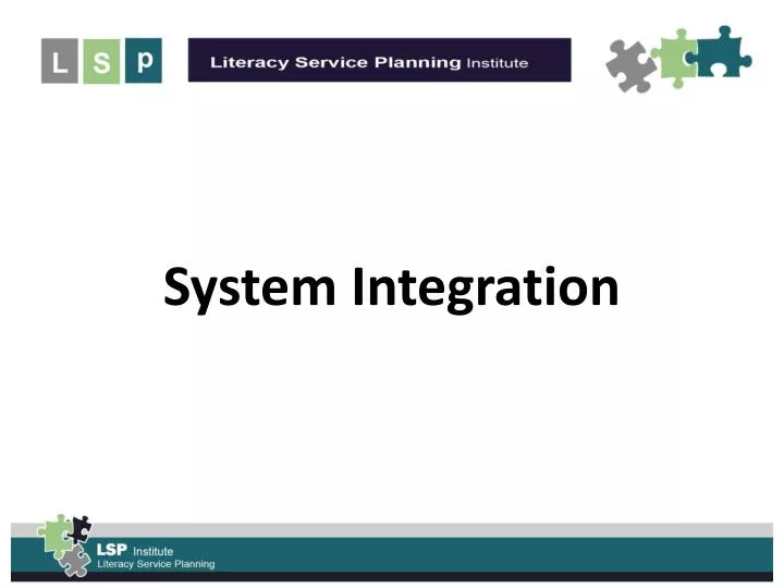 system integration