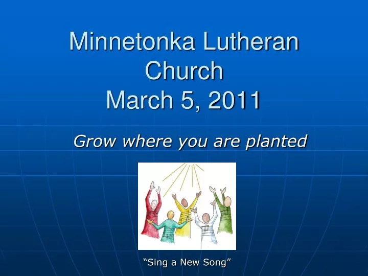minnetonka lutheran church march 5 2011
