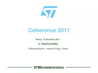 coherence 2011