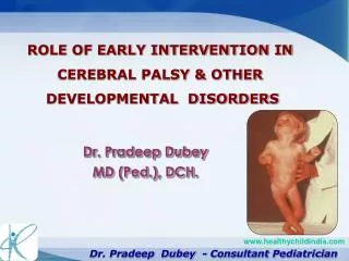 Dr. Pradeep Dubey MD (Ped.), DCH.