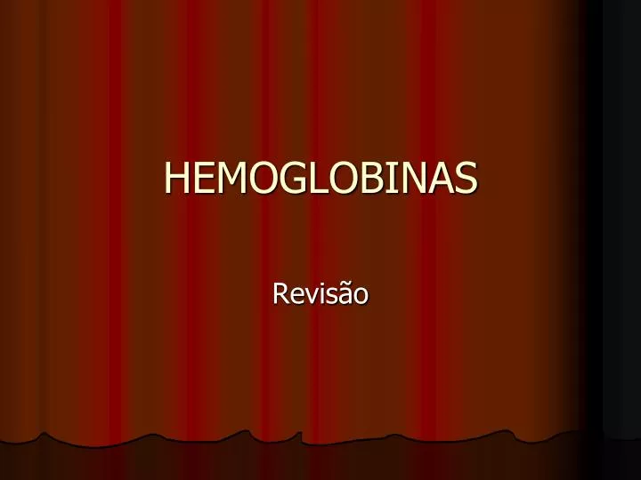hemoglobinas