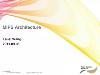 mips architecture