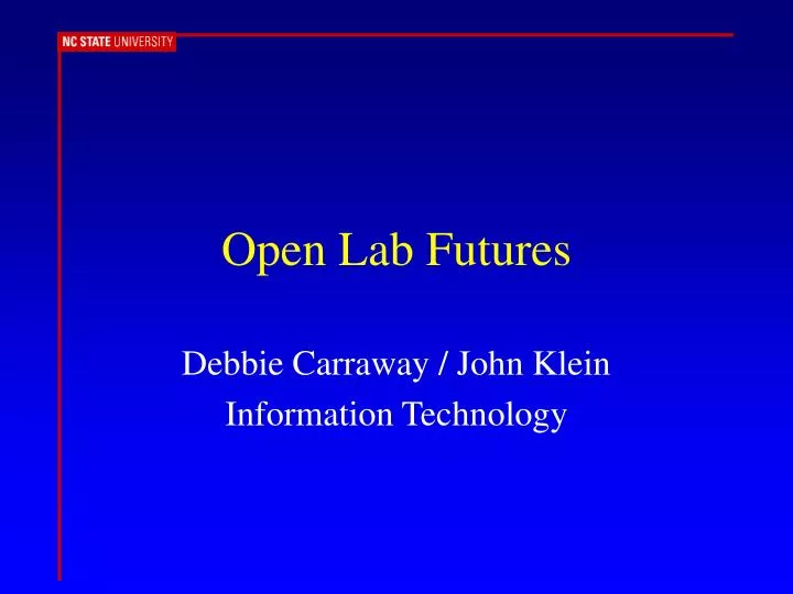 open lab futures