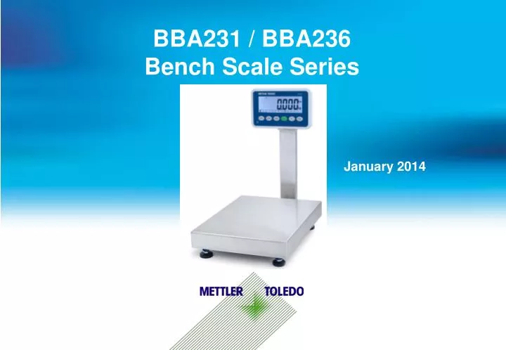 bba231 bba236 bench scale series