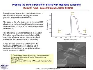 Probing the Tunnel Density of States with Magnetic Junctions