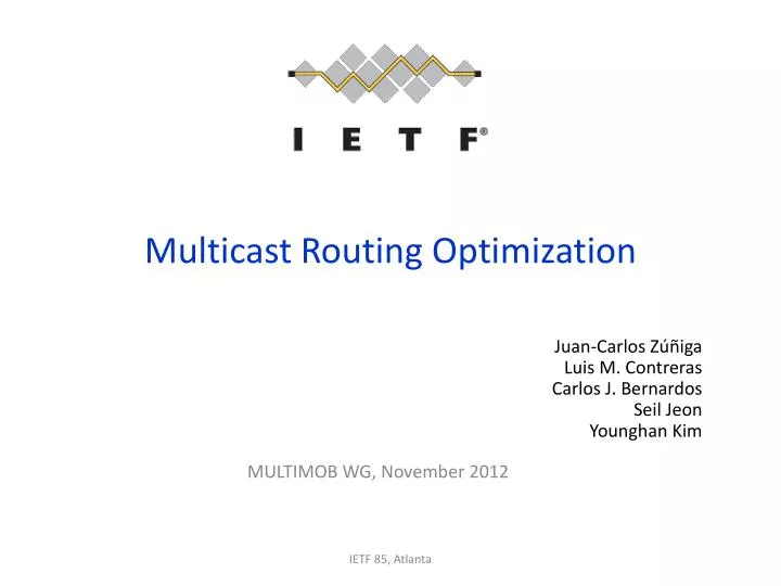 multicast routing optimization