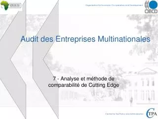 audit des entreprises multinationales