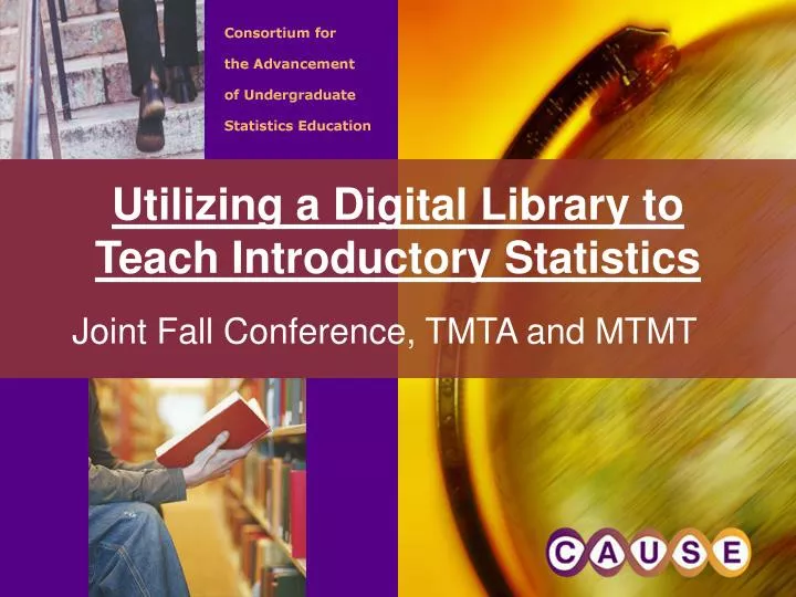 utilizing a digital library to teach introductory statistics