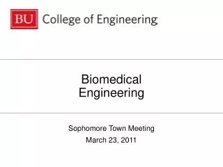 Biomedical Engineering