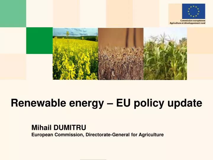 renewable energy eu policy update