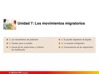 unidad 7 los movimientos migratorios