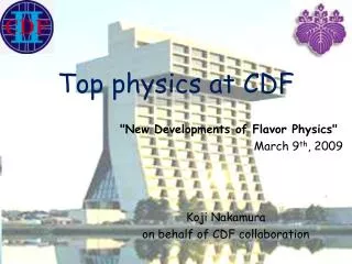 Top physics at CDF