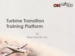 Turbine Transition Training Platform