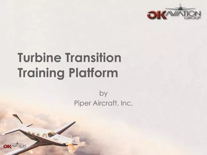 turbine transition training platform