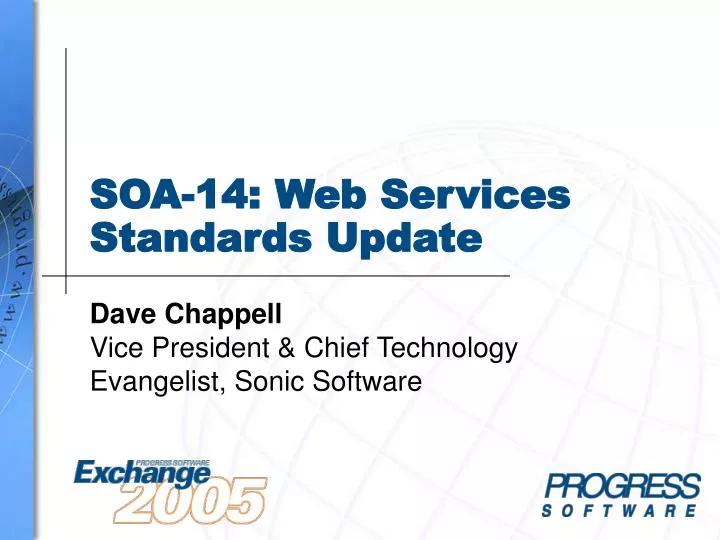 soa 14 web services standards update
