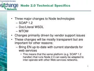Node 2.0 Technical Specifics