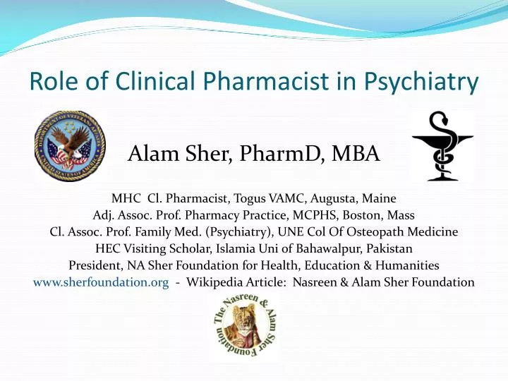 role of clinical pharmacist in psychiatry