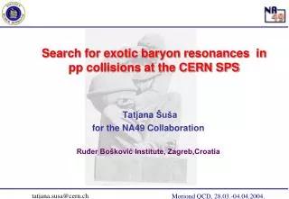 Search for exotic baryon resonances in pp collisions at the CERN SPS