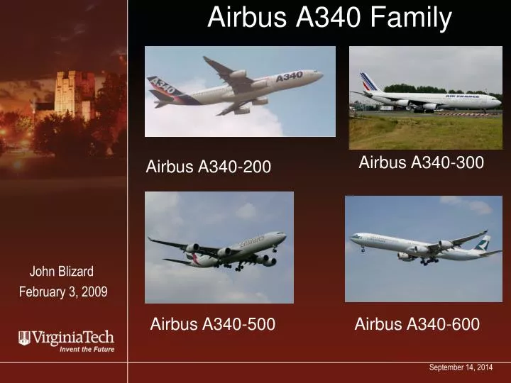 airbus a340 family
