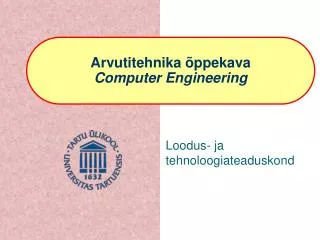 loodus ja tehnoloogiateaduskond