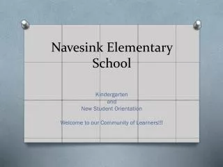 Navesink Elementary School