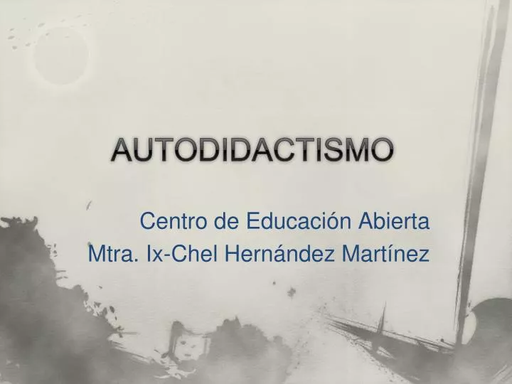 autodidactismo