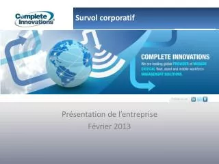 pr sentation de l entreprise f vrier 2013