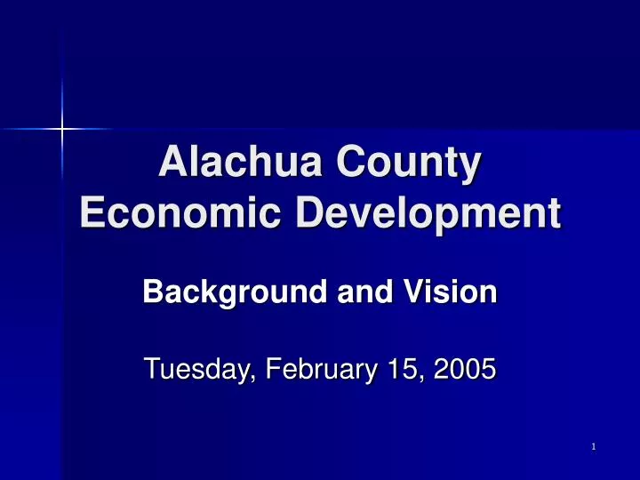 alachua county economic development