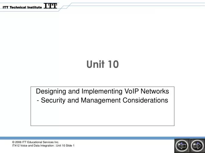 designing and implementing voip networks security and management considerations