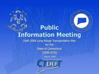 Public Information Meeting