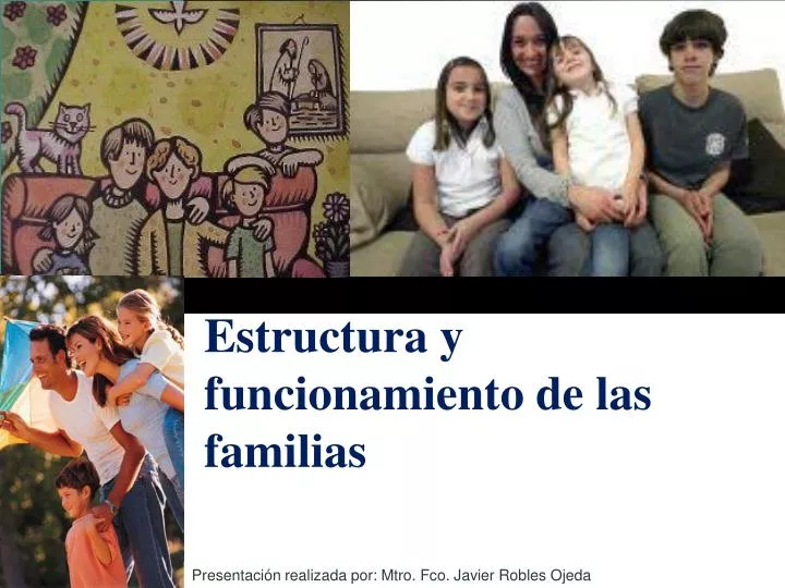 estructura y funcionamiento de las familias