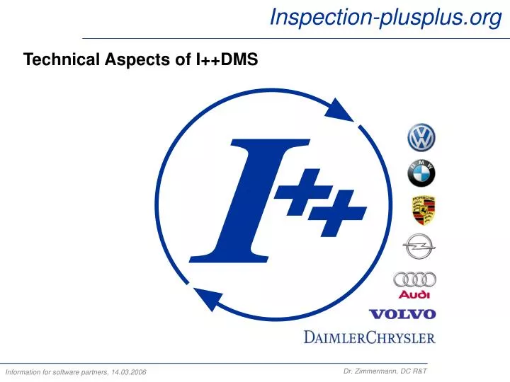 technical aspects of i dms