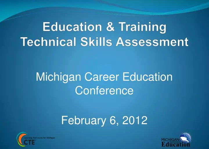 education training technical skills assessment