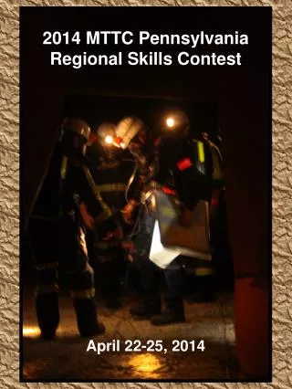 2014 MTTC Pennsylvania Regional Skills Contest