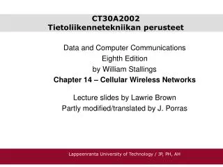 CT30A2002 Tietoliikennetekniikan perusteet