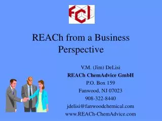 REACh from a Business Perspective