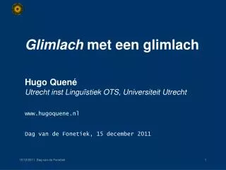 glimlach met een glimlach