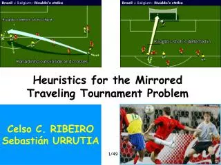 Heuristics for the Mirrored Traveling Tournament Problem
