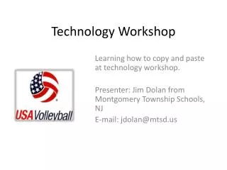 Technology Workshop