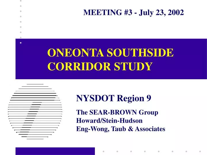 oneonta southside corridor study