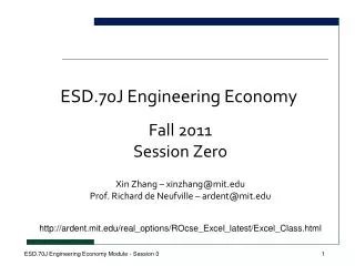 ESD.70J Engineering Economy