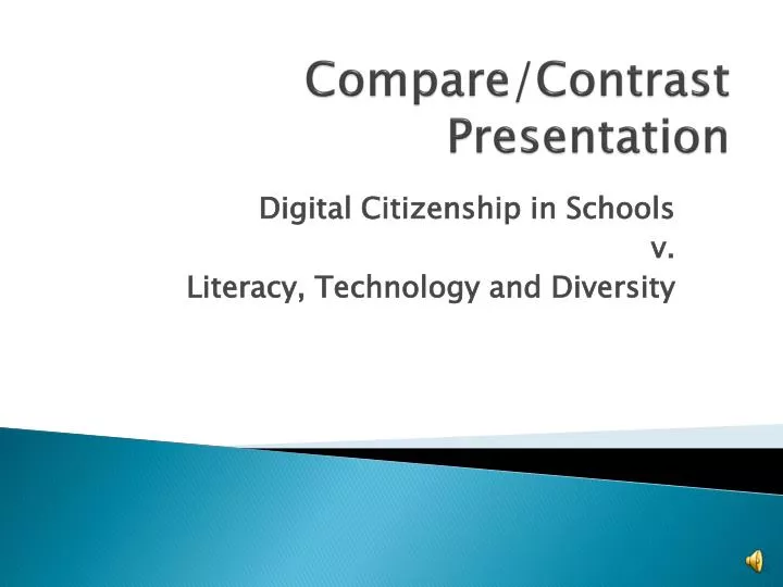 compare contrast presentation