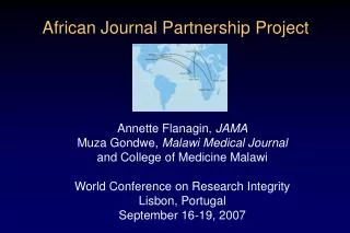 African Journal Partnership Project