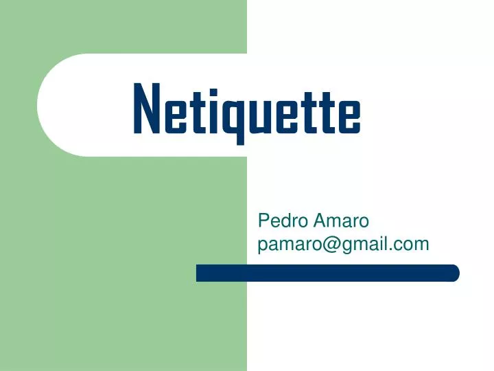 netiquette