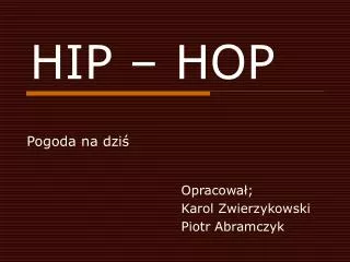 hip hop