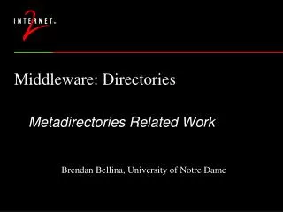 Middleware: Directories