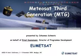 Meteosat Third Generation (MTG)