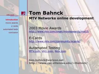 Tom Bahnck